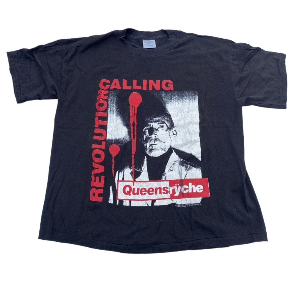 Vintage 80s QUEENSRYCHE Operation Mindcrime 1988 tour concert shirt-Dr X version